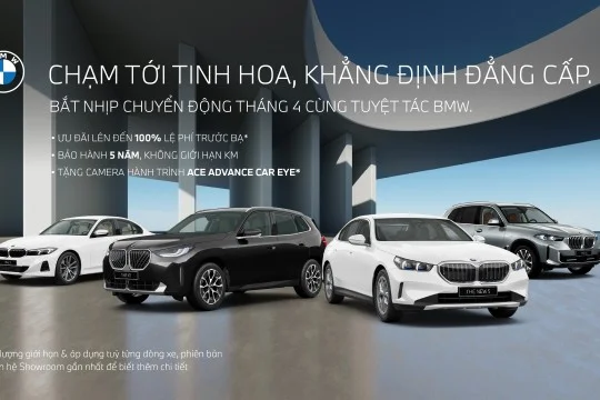 SỞ HỮU BMW - NHẬN ƯU ĐÃI VÀNG - CHÀO ĐÓN HÈ SANG