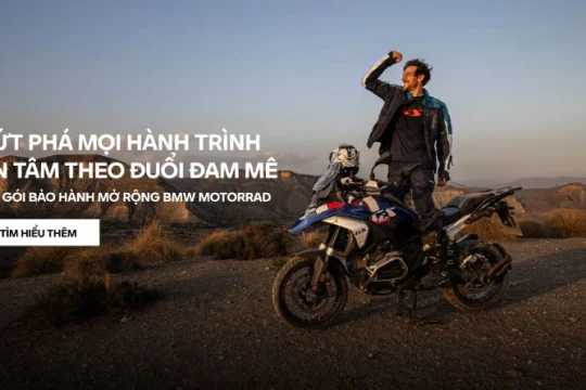 BMW MOTORRAD VIỆT NAM RA MẮT GÓI BẢO HÀNH MỞ RỘNG