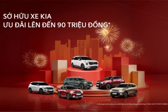 Ưu đãi lên đến 90 triệu đồng khi mua xe Kia