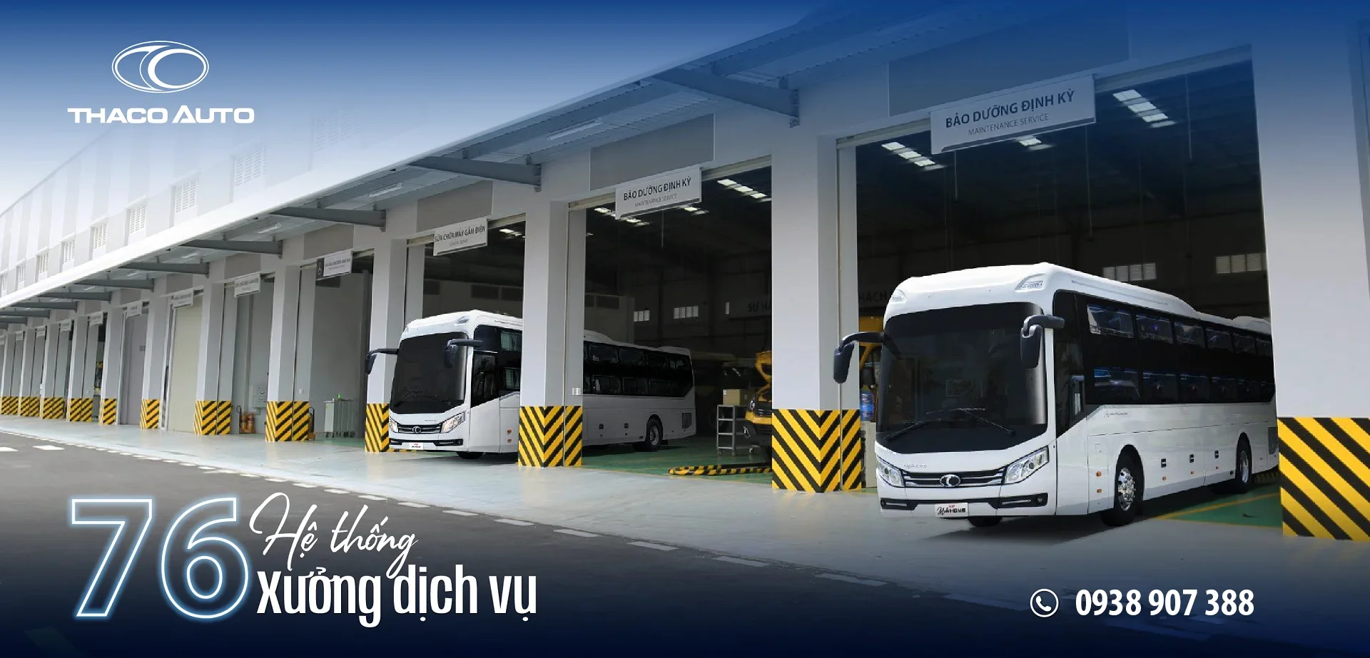 THACO AUTO nâng cao chất lượng dịch vụ hậu mãi xe tải, bus